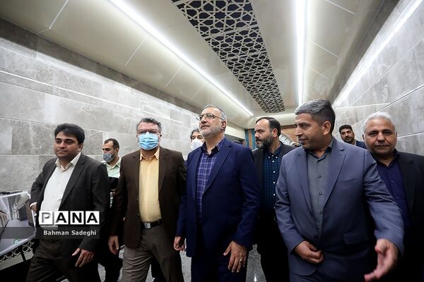افتتاح ایستگاه مترو شهدای ۱۷ شهریور