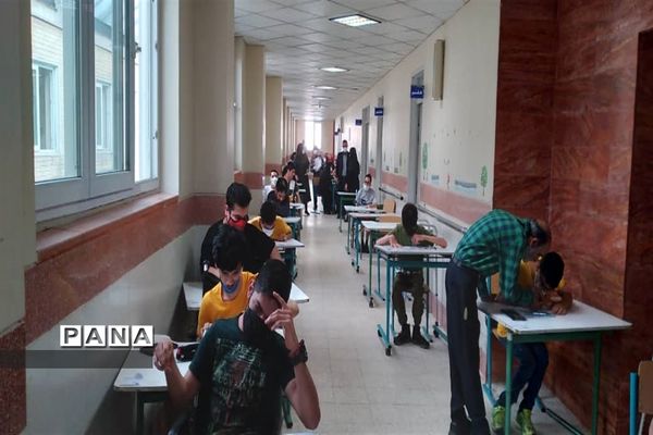 برگزاری امتحانات خرداد در مدرسه استثنایی سروش
