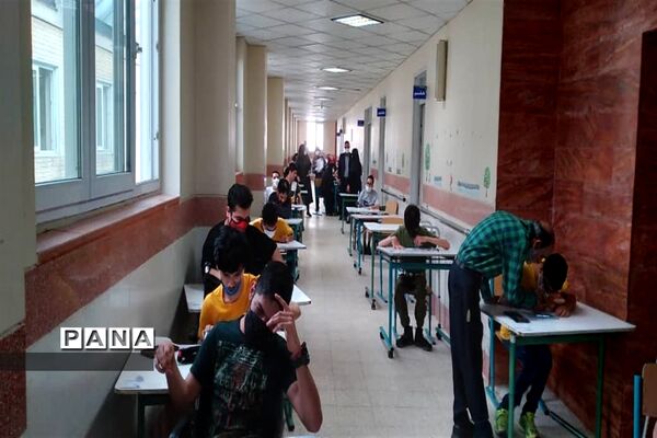 برگزاری امتحانات خرداد در مدرسه استثنایی سروش