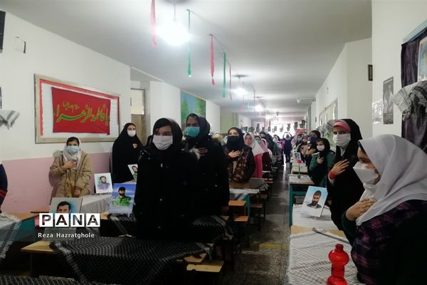 گرامیداشت یاد و خاطره سردار سلیمانی در مدارس روستایی و شهری ملارد