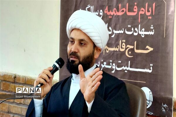 مراسم ایام فاطمیه و دومین سالگرد شهادت سردارسلیمانی در دبیرستان شهید مجید خیاط اهواز