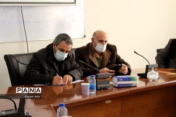 نشست هیات اندیشه ورز بسیج فرهنگیان سپاه شهدا آذربایجان غربی