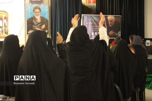 وداع با شهید تازه تفحص شده همزمان با دومین سالگرد شهادت سردار حاج قاسم سلیمانی در شیراز