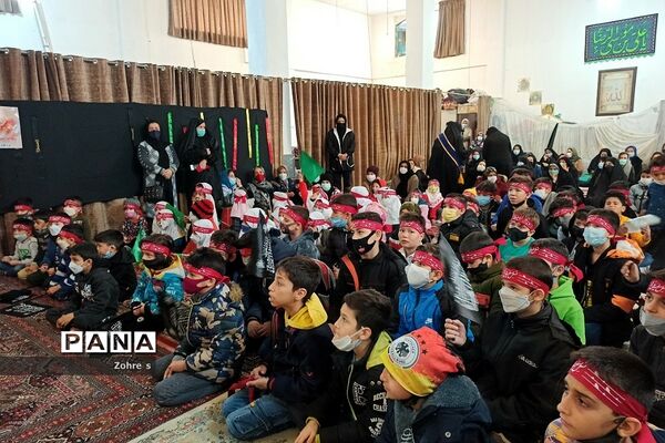 نسل سلیمانی‌ها به استقبال شهید گمنام در رودهن