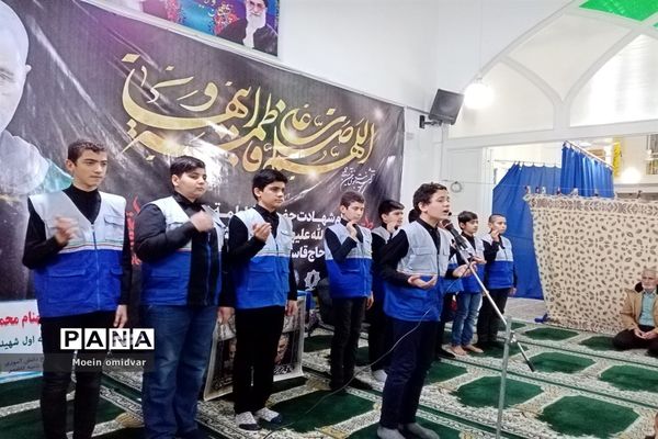 مراسم عزاداری شهادت حضرت فاطمه زهرا (س) و دومین سالگرد سردار سلیمانی