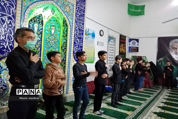 مراسم عزاداری شهادت حضرت فاطمه زهرا (س) و دومین سالگرد سردار سلیمانی