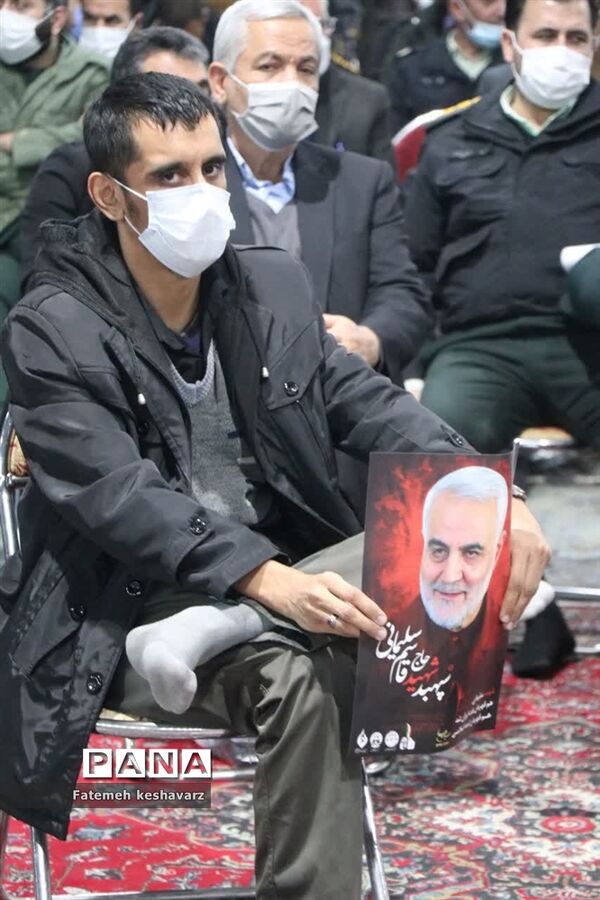 بزرگداشت سالگرد شهادت شهید حاج قاسم سلیمانی در شهرقدس