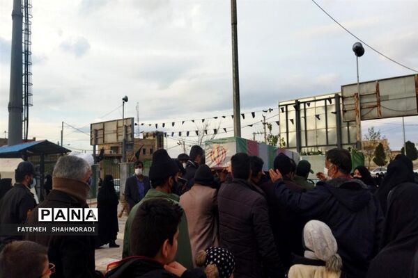 حضور شهید گمنام در شهر جعفریه و روستای باقرآباد قم