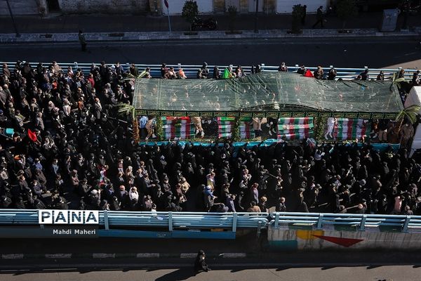 تشییع پیکرهای ۱۵۰ شهید دوران دفاع مقدس