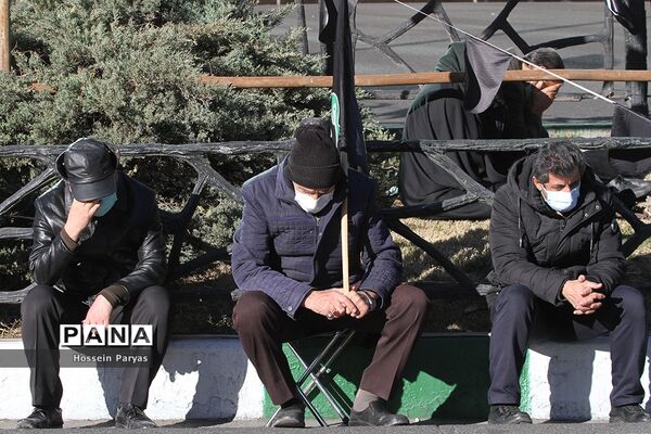 تجمع عزاداران فاطمی در میدان هفت‌تیر