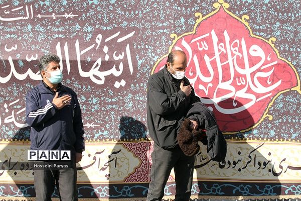 تجمع عزاداران فاطمی در میدان هفت‌تیر