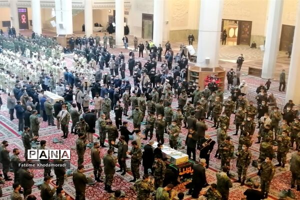 مراسم بزرگداشت شهادت حضرت فاطمه (س) در حرم مطهر شاهچراغ (ع) در شیراز