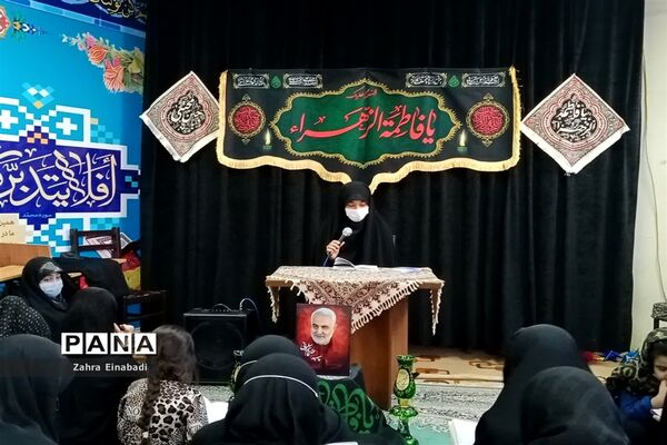 برگزاری مراسم شهادت حضرت فاطمه الزهرا (س ) در ملارد