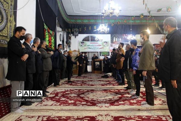 شام غریبان شهادت حضرت زهرا در روستای تیله نو