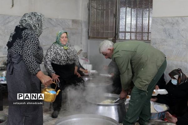 شام غریبان شهادت حضرت زهرا در روستای تیله نو