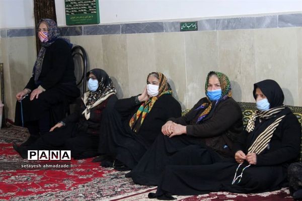 شام غریبان شهادت حضرت زهرا در روستای تیله نو