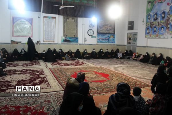 شام غریبان شهادت حضرت زهرا در روستای تیله نو