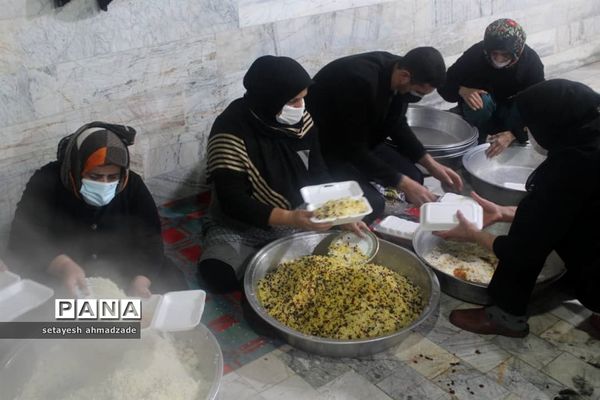 شام غریبان شهادت حضرت زهرا در روستای تیله نو