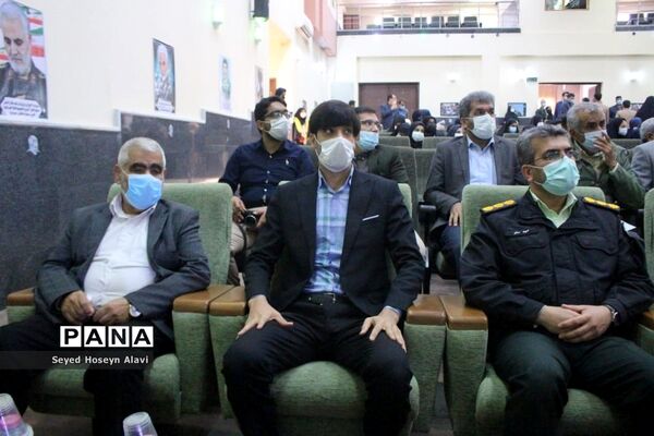 یادواره سالگردشهادت سردار شهید حاج قاسم سلیمانی ، تشییع شهدای گمنام در خورموج