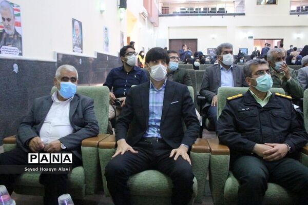 یادواره سالگردشهادت سردار شهید حاج قاسم سلیمانی ، تشییع شهدای گمنام در خورموج