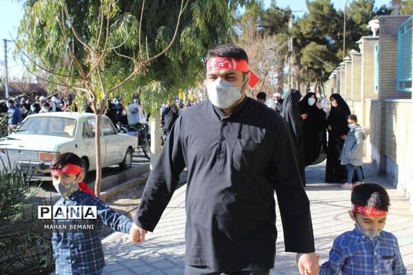 خاکسپاری دو شهید گمنام در مدرسه علمیه فاطمی