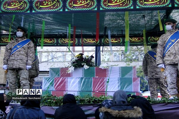 تشییع پیکر ۱۵۰ شهید دوران دفاع مقدس