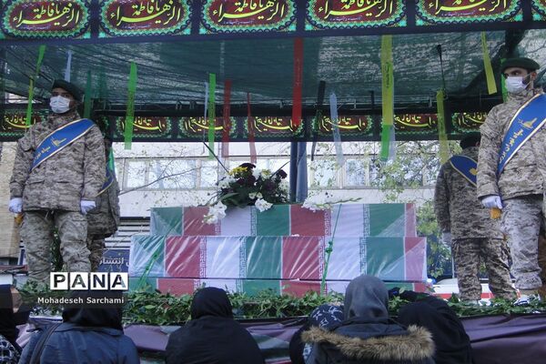 تشییع پیکر ۱۵۰ شهید دوران دفاع مقدس