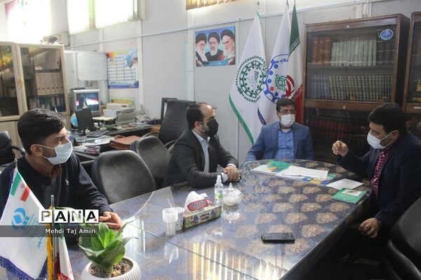 جلسه هم‌اندیشی مشاور جوان استاندار بوشهر با سازمان دانش‌آموزی استان