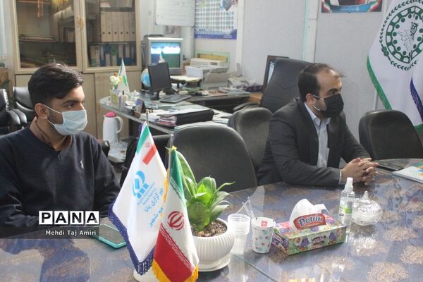 جلسه هم‌اندیشی مشاور جوان استاندار بوشهر با سازمان دانش‌آموزی استان