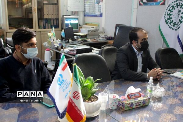 جلسه هم‌اندیشی مشاور جوان استاندار بوشهر با سازمان دانش‌آموزی استان