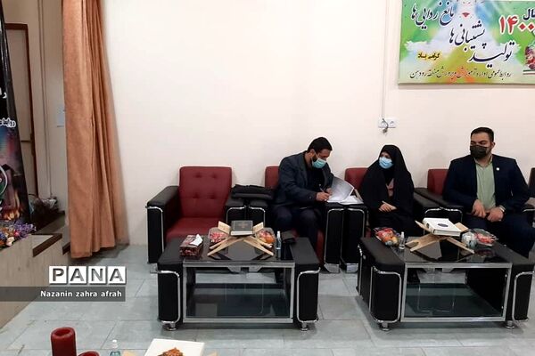 جلسه هم‌اندیشی  اتحادیه انجمن‌های اسلامی با معاونان و مربیان پرورشی در آموزش و پرورش رودهن
