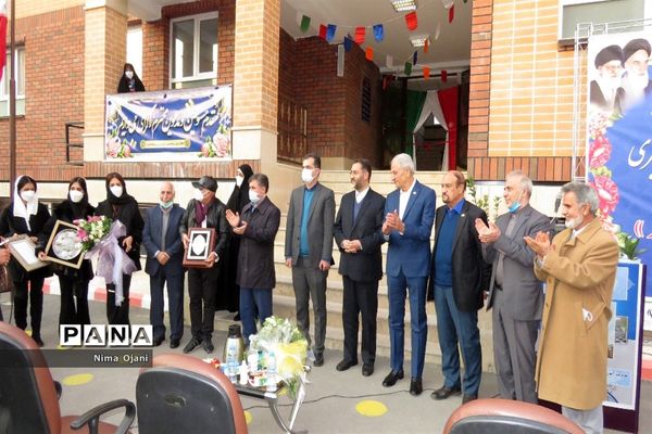 آیین افتتاح مدرسه خیر سازمتوسطه دوره اول دخترانه سیاوش زرازوند