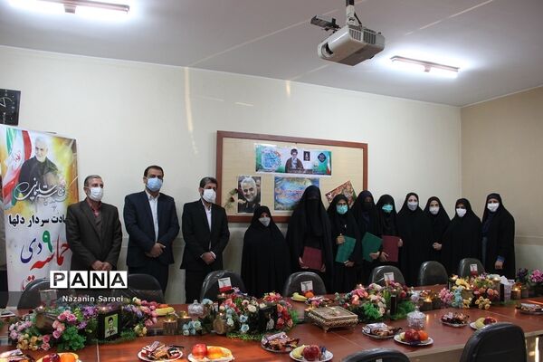 تجلیل از خانواده شهدای مدافع حرم در اسلامشهر
