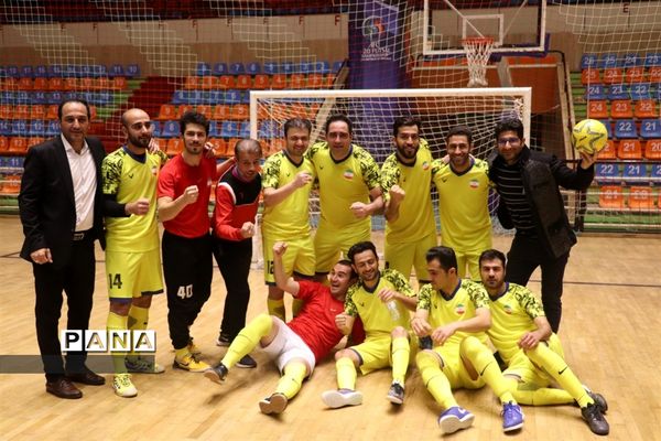 پیروزی تیم شهید حمید شهرتی آموزش و پرورش آذربایجان شرقی در  فینال مسابقات فوتسال کارکنان