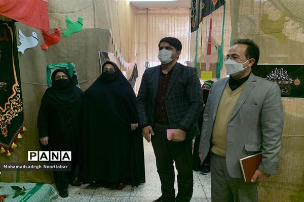 نمایشگاه « از مدرسه تا بقیع» در منطقه ۱۵