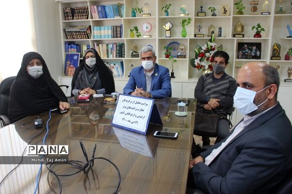 تجلیل از برگزیدگان جشنواره کشوری تجارب و ایده‌های برتر اردویی استان بوشهر