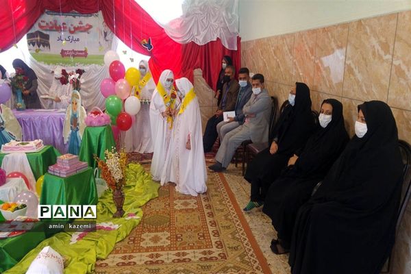 جشن عبادت دانش‌آموزان دبستان داراب‌گرد استان فارس