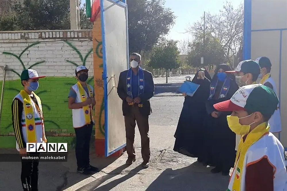 بازدید از مدارس تمام تشکیلاتی نواحی یک و دو یزد