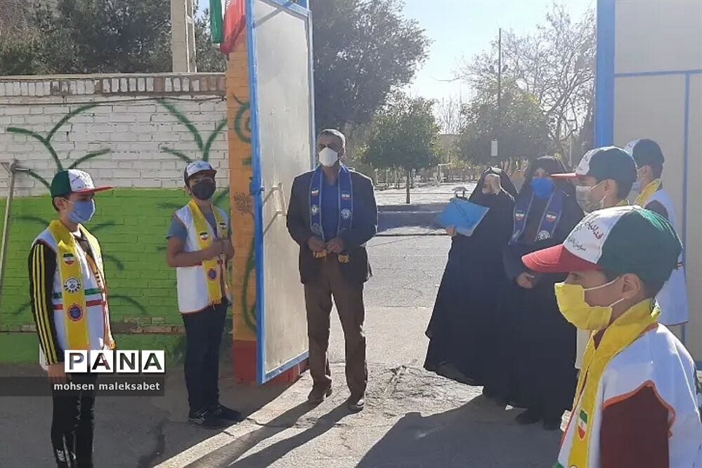 بازدید از مدارس تمام تشکیلاتی نواحی یک و دو یزد