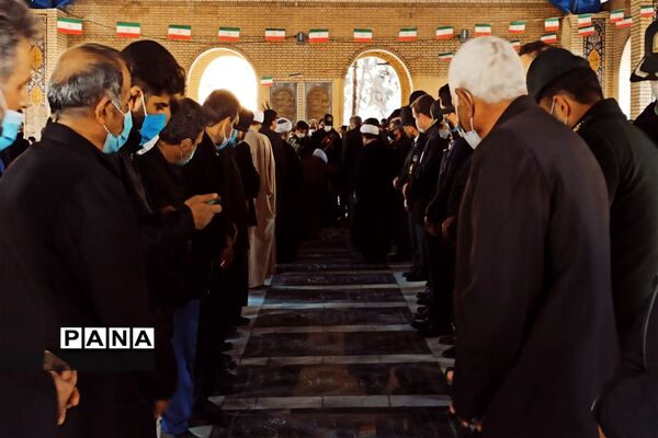 تشیع پیکر شهید زواره راغسر در شهرقدس