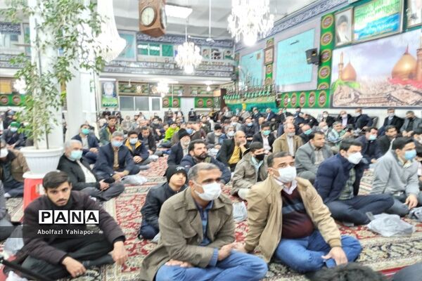 برگزاری مراسم عزاداری شهادت حضرت ام البنین(س) در شهرستان کاشمر