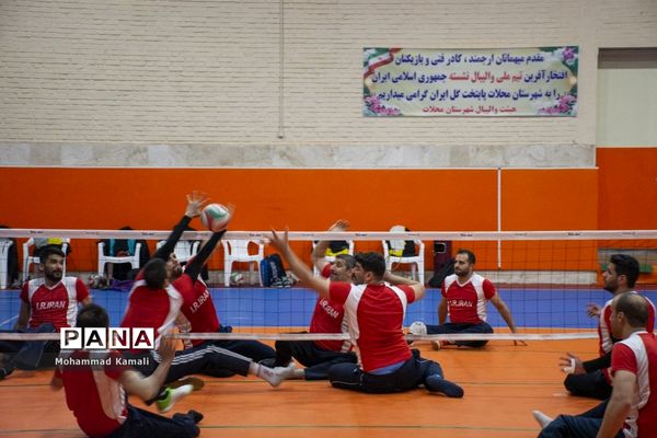 تمرین تیم قهرمان پاراالمپیک توکیو در پایتخت گل ایران