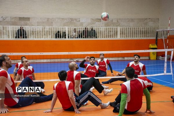 تمرین تیم قهرمان پاراالمپیک توکیو در پایتخت گل ایران