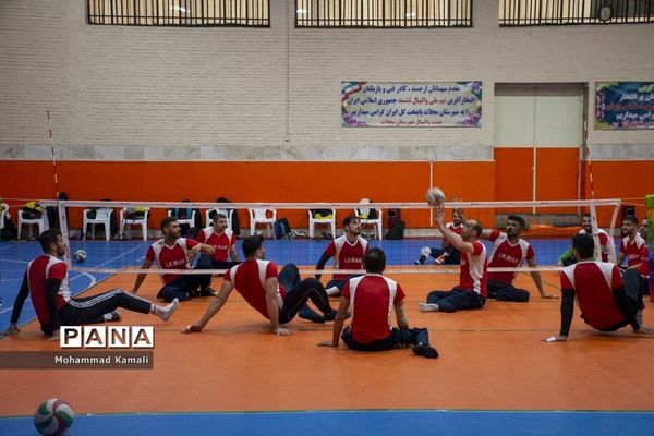 تمرین تیم قهرمان پاراالمپیک توکیو در پایتخت گل ایران