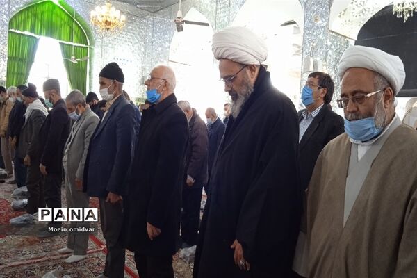 برگزاری نماز جمعه با حضور پرشور مردم شهرستان کاشمر