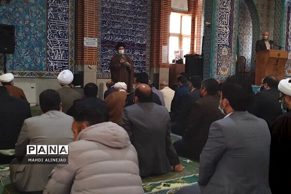 نماز باشکوه جمعه در مسجد الغدیر شهرستان پردیس