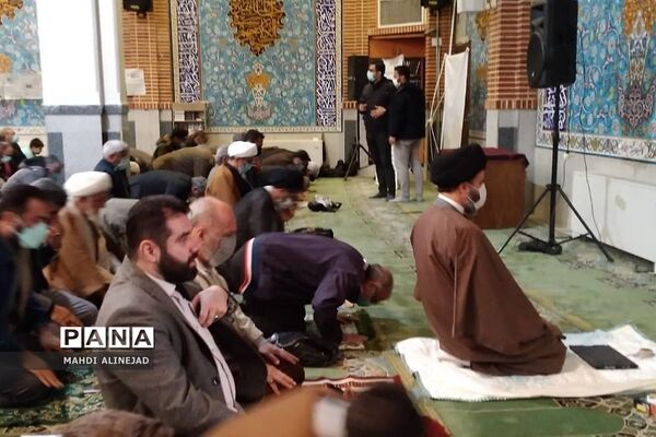 نماز باشکوه جمعه در مسجد الغدیر شهرستان پردیس