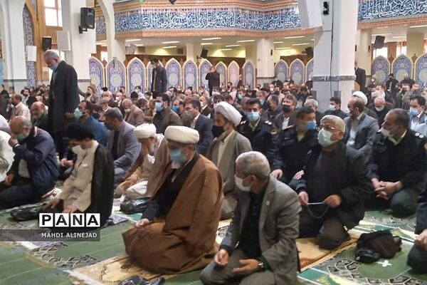 نماز باشکوه جمعه در مسجد الغدیر شهرستان پردیس