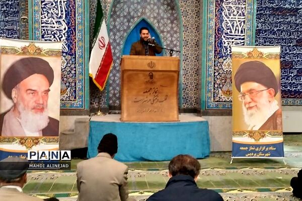 نماز باشکوه جمعه در مسجد الغدیر شهرستان پردیس