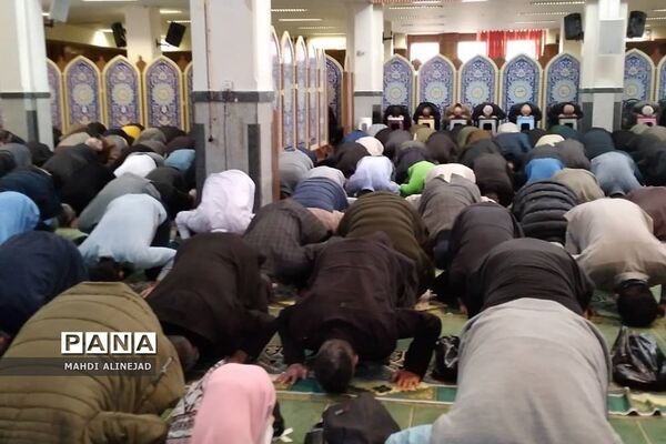 نماز باشکوه جمعه در مسجد الغدیر شهرستان پردیس